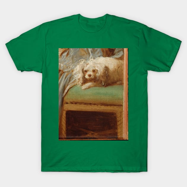 Painting of a dog T-Shirt by Be stronger than your past